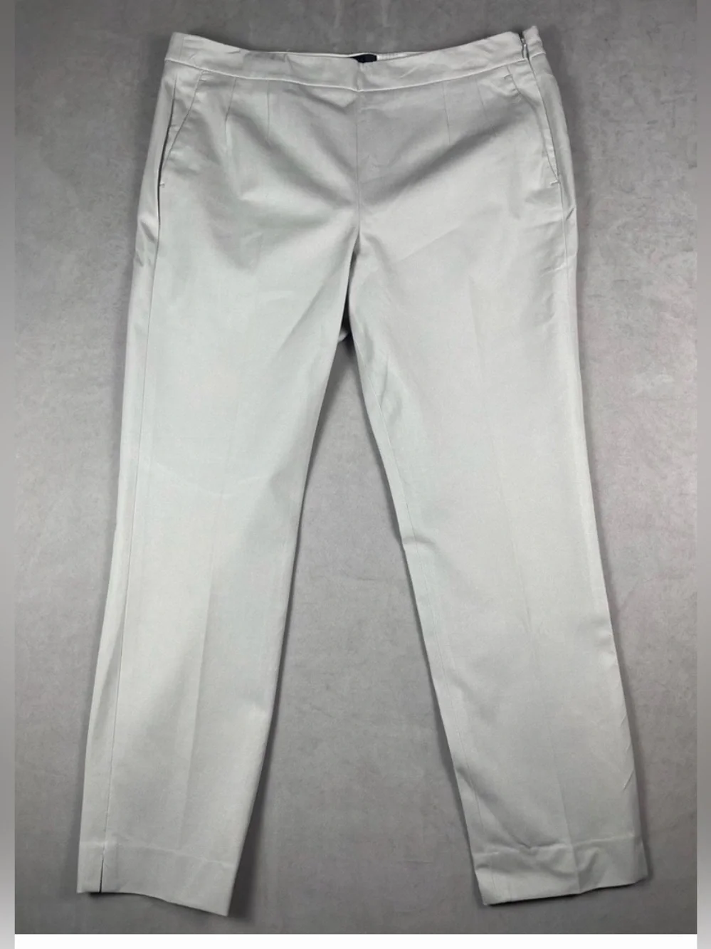 J.Crew Martie Ankle Tailored Pants in Stone Size 8